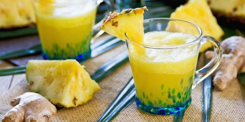 arıqlamaq üçün ananaslı smoothie